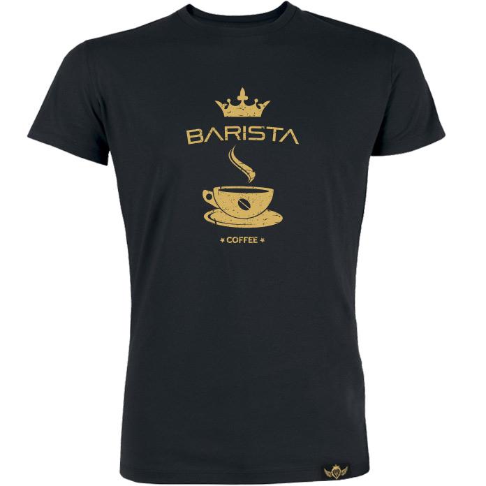 JeanLion | Fashion - Barista - T-shirt Barista Gold